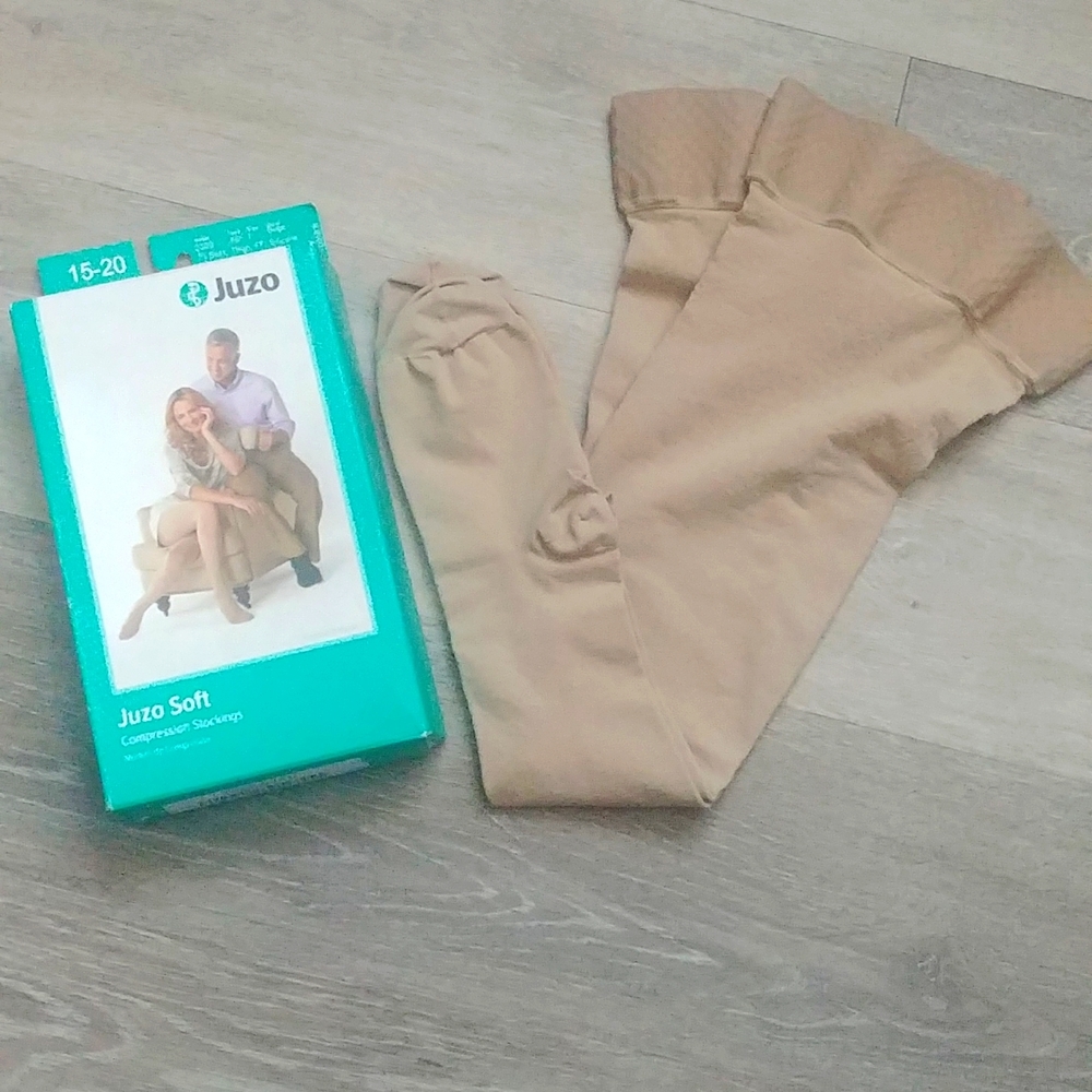 Juzo Soft Compression socks 15-20 sz 1 Model 2000 AG